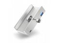 CONNECT IT USB DeskHub 4v1 na desku stolu, STŘÍBRN