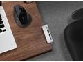 CONNECT IT USB DeskHub 4v1 na desku stolu, STŘÍBRN