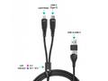 CONNECT IT Wirez 4in1 1x USB-C, 1x Lightning, 1,25