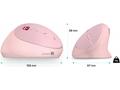 CONNECT IT FOR HEALTH LADIES PINK ergonomická vert