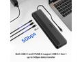Acer 13in1 Type C Minidock: 3x USB3.0 (5Gbps Data 