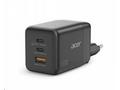 Acer 100W GaN charger - Black, 3 nabíjecí porty: 2