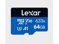 Lexar microSDXC 633x UHS-I, A1, U3, 10 R95, no ada