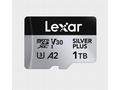 Lexar 1TGB H-P Silver Plus microSDHC s adp C10 A2