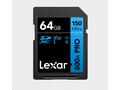 Lexar SDXC 800x Pro UHS-I cards, C10 (V30) U3, R15
