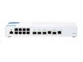 QNAP řízený switch QSW-M408-2C (12portů: 8x Gigabi