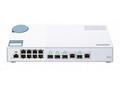 QNAP řízený switch QSW-M408-2C (12portů: 8x Gigabi