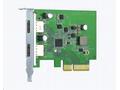 QNAP QXP-10G2U3A - Dvouportová USB 3.2 Gen2 10Gb P