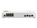 QNAP řízený switch QSW-M2108-2C (8x 2,5GbE RJ45 a 