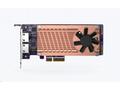 QNAP QM2 series, 2 x PCIe 2280 M.2 SSD slots, PCIe