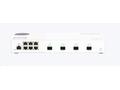QNAP řízený switch QSW-M2106-4S (6x 2,5GbE RJ45 a 