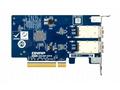 QNAP QXG-25G2SF-E810 - 2x 25GbE SFP28, PCIe Gen3 x
