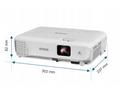 EPSON projektor EB-W53, WXGA, 16.000:1, HDMI, USB,