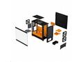 Fractal Design Pop Air RGB Orange Core TG Clear Ti