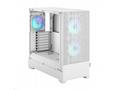 Fractal Design Pop Air RGB White TG Clear Tint, Mi
