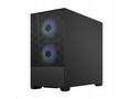 Fractal Design Pop Mini Air RGB Black TG Clear Tin