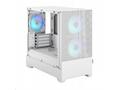 Fractal Design Pop Mini Air RGB White TG Clear Tin