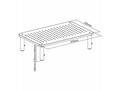 GEMBIRD Držák podstavec pod monitor MS-TABLE-01, č