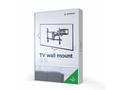 GEMBIRD Držák TV WM-80ST-02, 37"-80" (60kg), otočn