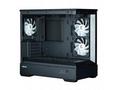 Zalman skříň P30 Black, miniT, 3x120mm fan ARGB, U