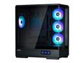 Zalman skříň P50 DS, Middle Tower, 4x120mm ARGB fa