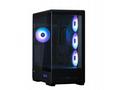 Zalman skříň P50 DS, Middle Tower, 4x120mm ARGB fa