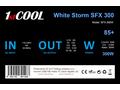 1stCOOL Zdroj White Storm SFX 300 85+, 300W, SFX, 
