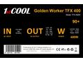 1stCOOL Zdroj Golden Worker TFX 400 88+, 400W, TFX