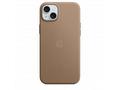 iPhone 15+ FineWoven Case with MS - Taupe