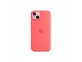 iPhone 15+ Silicone Case with MS - Guava