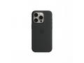 iPhone 15 Pro Silicone Case with MS - Black