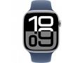 Apple Watch S10, 46mm, Silver, Sport Band, Denim, 