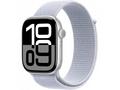 Apple Watch S10 Cell, 46mm, Silver, Sport Band, Bl
