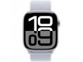 Apple Watch S10 Cell, 46mm, Silver, Sport Band, Bl