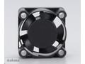 AKASA ventilátor AK-189BK-2B, 25x25x10mm, 2 pins, 