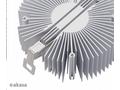 AKASA chladič CPU, pro AMD, 12cm fan