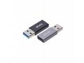 AKASA - USB 3.1 Gen 2 Type-C (F) na Type-A (M) 2 k