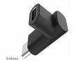 AKASA - 90° USB 3.1 Gen 2 Type-C na Type-C 2 ks