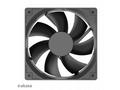 AKASA ventilátor Smart Black, 12cm fan, HD bearing