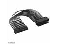 AKASA kabel ATX 24P Male to Dual ATX 24P Female - 