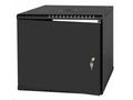 LEXI-Net 19" nástěnný rozvaděč Basic 9U 525x450, p