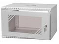 LEXI-Net 19" nástěnný rozvaděč Basic 6U 520x350, s