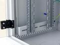 Nástěnný rack RUA 9U, 600mm odn.boč.+perf.dv.černý