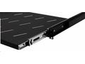 LEXI-Net 19" posuvná police s perforací 1U, 450mm,
