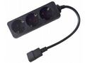 Prodlužovací přívod 3x230V DE SCHUKO pro UPS (IEC3
