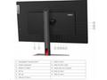Lenovo LCD P27q-30 27" IPS2560x1440, 6ms, HDMI, DP