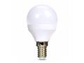 Solight LED žárovka, miniglobe, 6W, E14, 3000K, 51