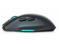 Alienware Wireless Gaming Mouse - AW620M (Dark Sid