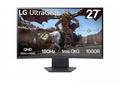 LG monitor 27GS60QC-B VA 27", 2560x1440, 180Hz, 30