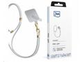 3mk EasyClip White (gold)